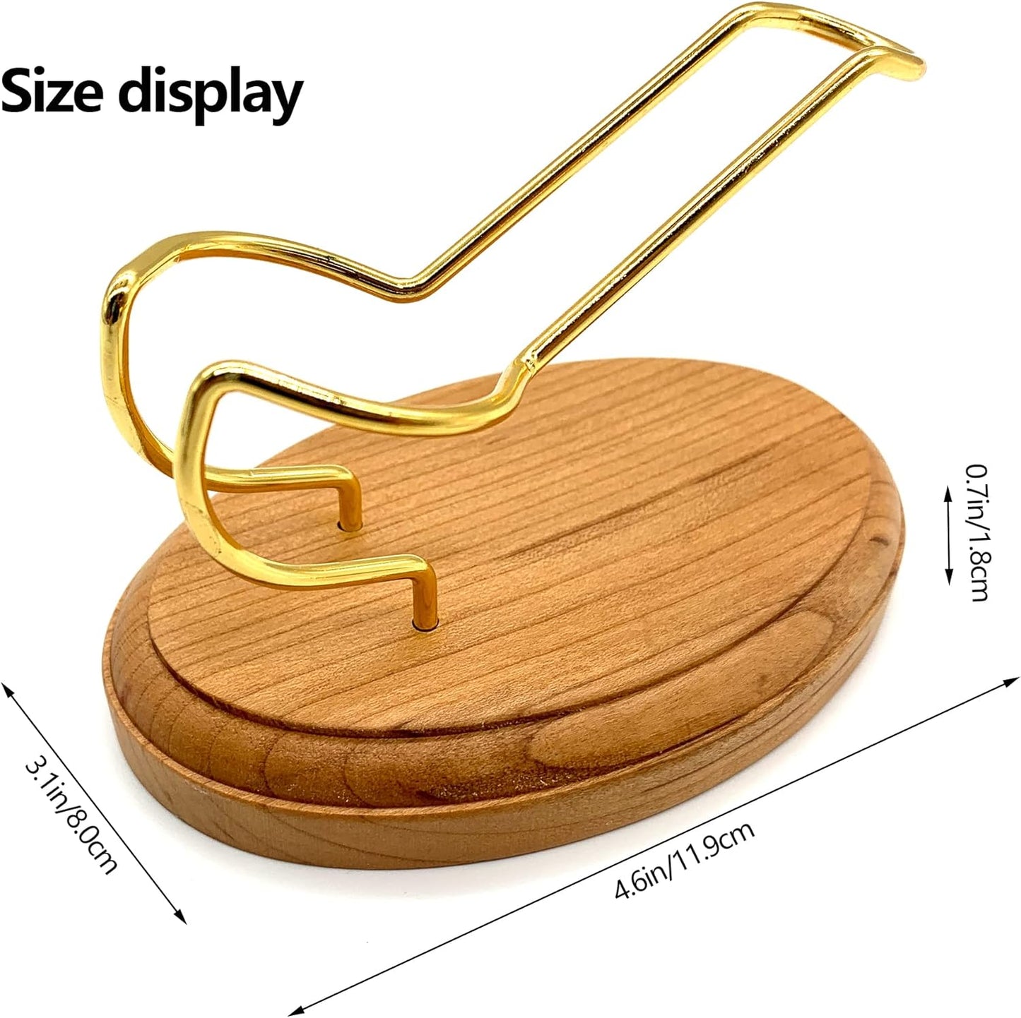 Wooden Pipe Stands Holder For Tobacco Pipe Einzelpfeifenhalter Aus Massivem Holz, Kreativer RaucherzubehöR-AusstellungsstäNder, Pfeifenhalter Aus Phnom Penh, Vertikaler Pfeifenhalter
